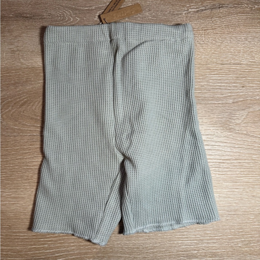 Skims Waffle Lounge Mid Thigh Boy Shorts xxs - Picture 2 of 3